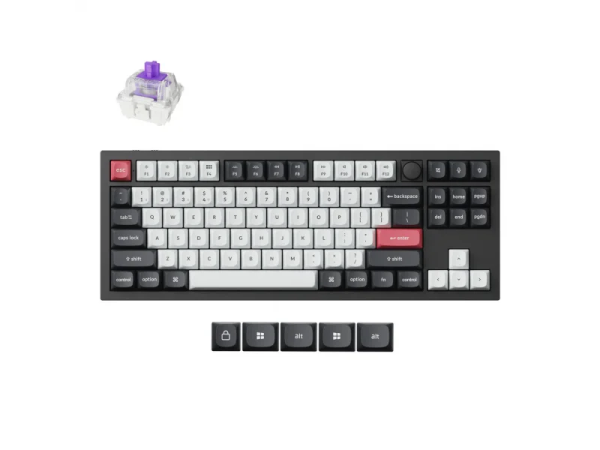 Keychron Q3 Magnetic Hall Effect Keyboard (Carbon Black)