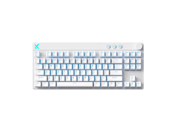 MCHOSE Mix 87 Magnetic Hall Effect Keyboard (White)