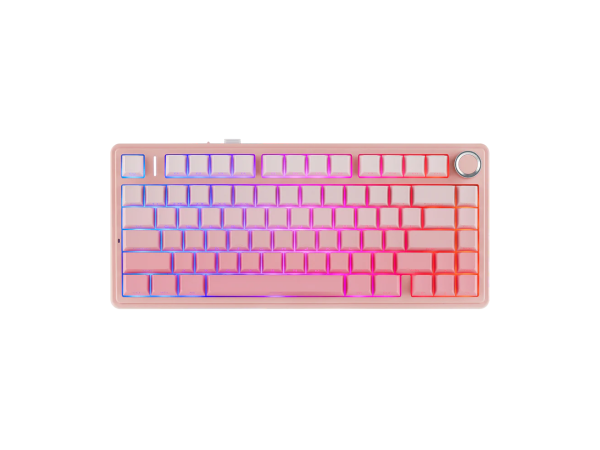 Keyboard Aula F75 Pro (Pink)