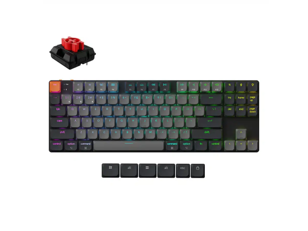 Klaviatūra Keychron K1 Max (Juoda)