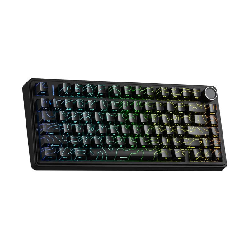 Bevielė Mechaninė Žaidimų Klaviatūra Aula F75 (Black Contour) Klaviaturos.shop 2