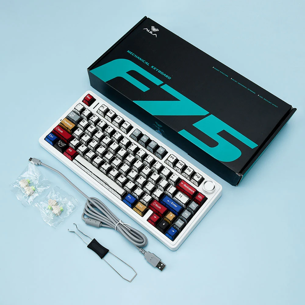 Bevielė Mechaninė Žaidimų Klaviatūra Aula F75 (Comic) Klaviaturos.shop 13