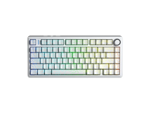 Aula F75 Pro Keyboard (White Contour)