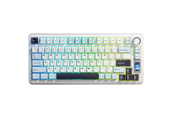 Klaviatūra Aula S75 Pro (Glacier Blue)