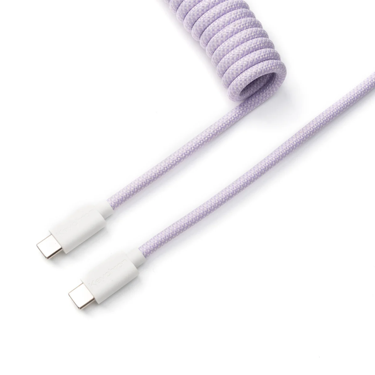 Klaviatūros laidas Keychron Coiled (Violetinis) - Image 2