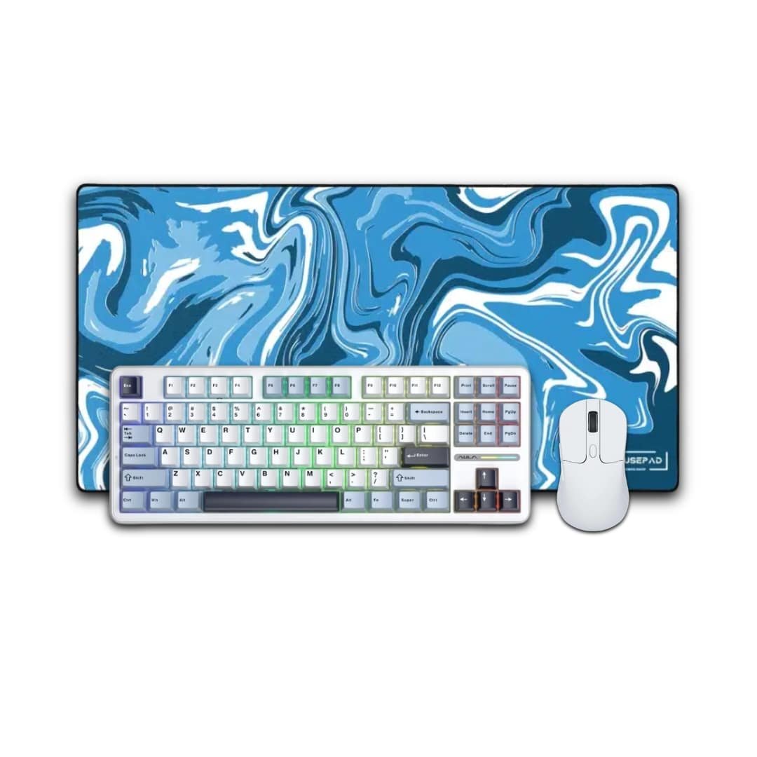 melynas-zaidimu-rinkinys-aula-f87-glacier-blue-keychron-m3-beviele-balta-lit-mousepad-strata-liquid-5 (2)