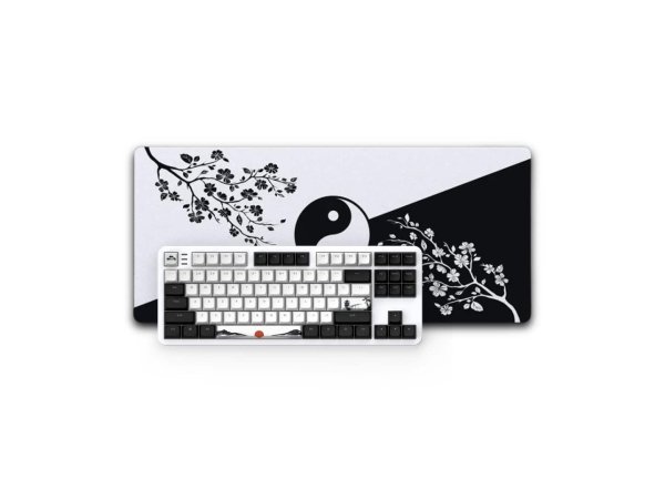 Japanese Game Set - Dark Project ALU87 Fuji 2 + „LIT Mousepad” Yin Yang