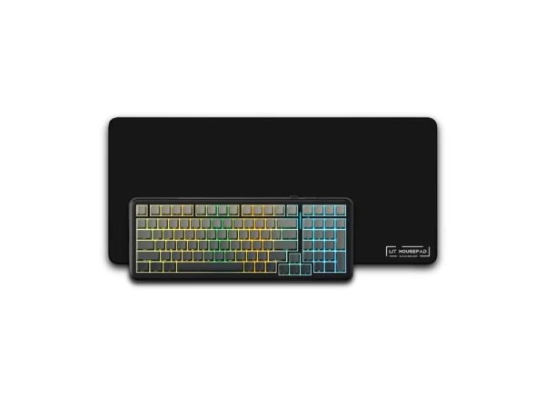 Black Gaming Set - MCHOSE K99 V2 (Mountains Gradient) + „LIT Mousepad” (Black)