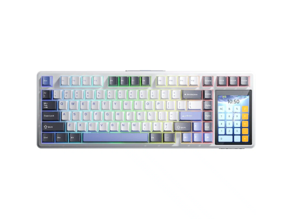 Keyboard Aula L99 (White/Blue)
