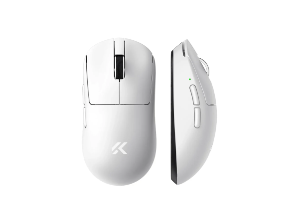 Bevielė Žaidimų Pelė MCHOSE A7 V2 Ultra+ (Balta)