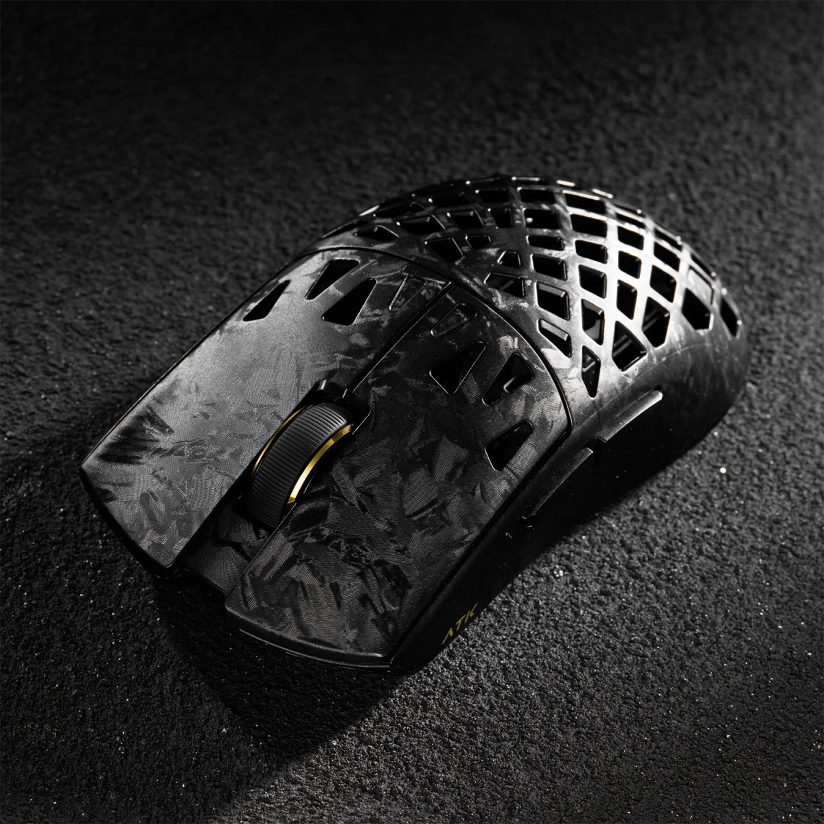 Bevielė Žaidimų Pelė ATK Ghost Ultimate (Juoda) - Image 2