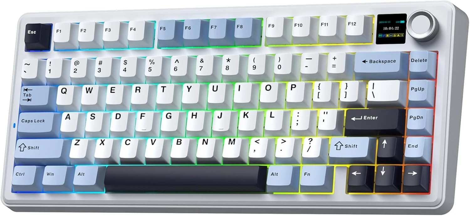Klaviatūra Aula F75 MAX (Glacier Blue) - Image 2