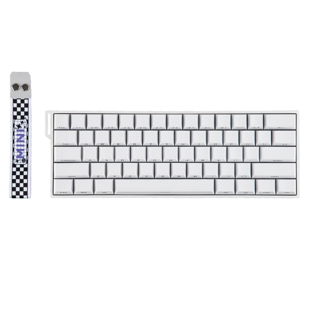 Klaviatūra AULA MINI60 Pro Magnetinė Hall Effect (Balta) - Image 3