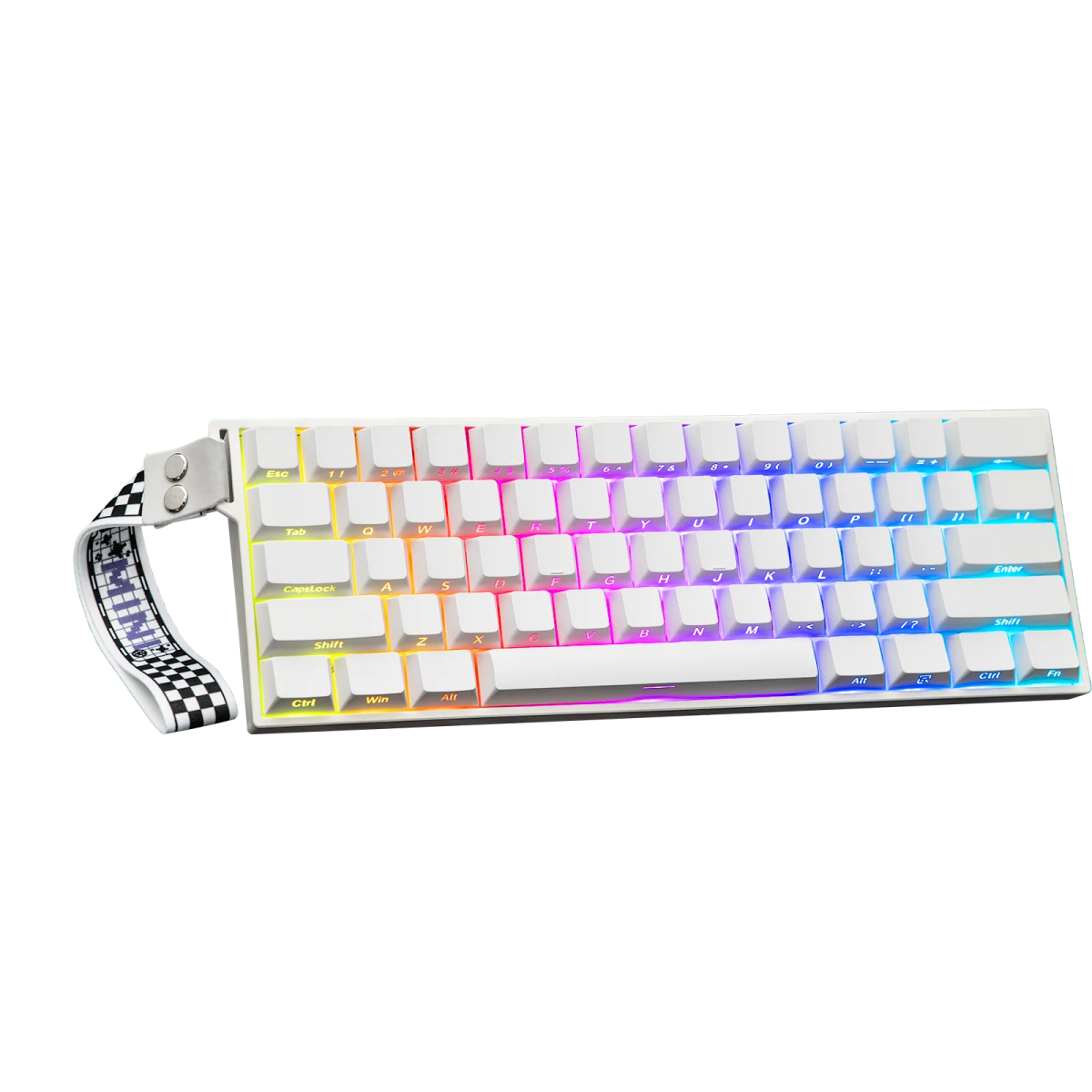 Klaviatūra AULA MINI60 Pro Magnetinė Hall Effect (Balta) - Image 2
