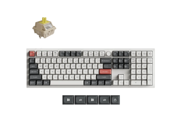 Klaviatūra Keychron Q6 Ultra (Balta)