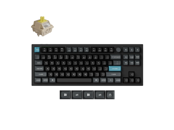 Klaviatūra Keychron Q3 Ultra (Juoda)