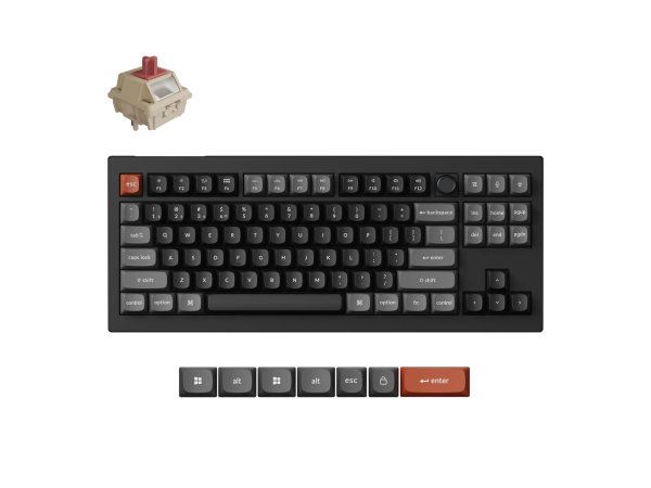 Klaviatūra Keychron V3 Ultra (Juoda)