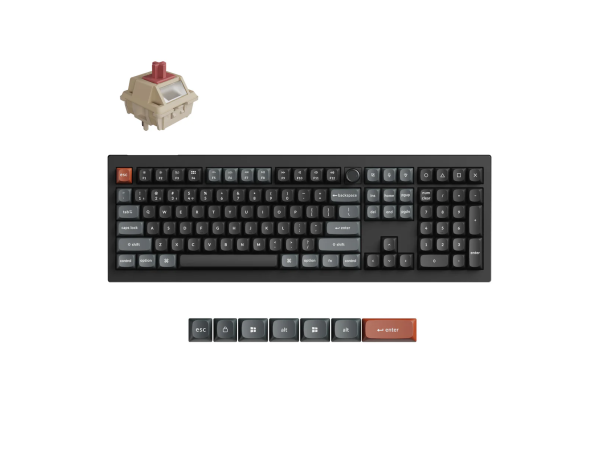 Klaviatūra Keychron V6 Ultra (Juoda)