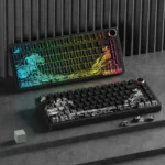 Klaviatūros keycaps'ai HZGAMER Great Wave (Juodi) - Image 3