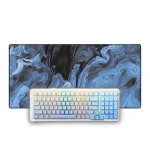 Mėlynas Žaidimų Rinkinys - MCHOSE K99 V2 + „LIT Mousepad” Strata Geo 2