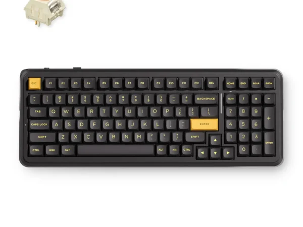 Klaviatūra MCHOSE K99 V3 (Black Gold)