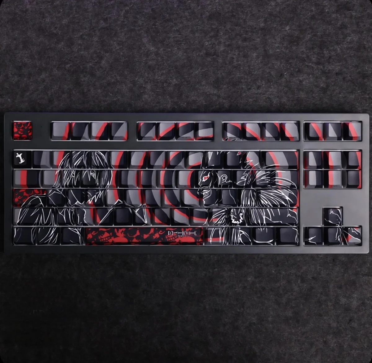 Klaviatūros keycaps'ai HZGAMER (Death Note) - Image 2