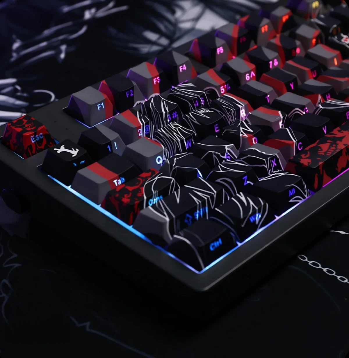 Klaviatūros keycaps'ai HZGAMER (Death Note) - Image 4