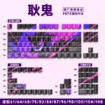 Klaviatūros keycaps'ai HZGAMER (Gengar Side)