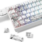 Klaviatūros keycaps'ai HZGAMER Great Wave (Balti) - Image 4