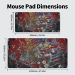 Pelės kilimėlis „LIT Mousepad” Crimson Roar - Image 7