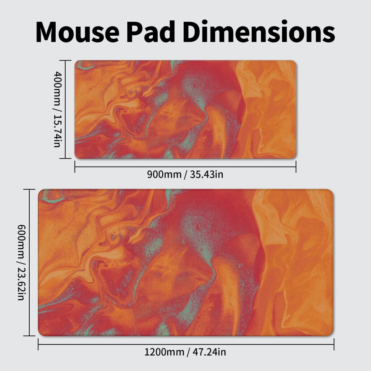 Pelės kilimėlis „LIT Mousepad” Strata Smoke - Image 7