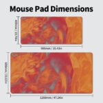 Pelės kilimėlis „LIT Mousepad” Strata Smoke - Image 7