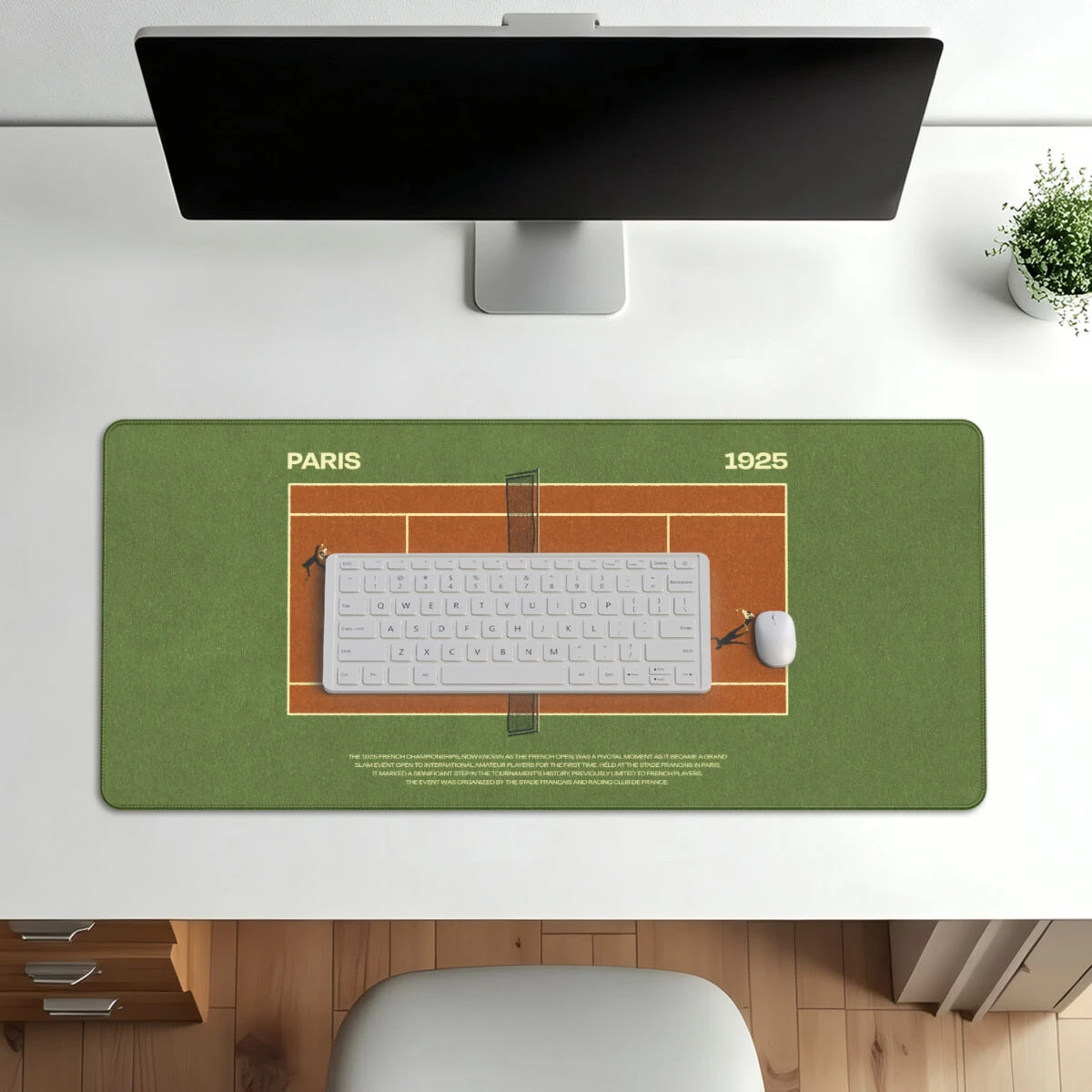 Pelės kilimėlis „LIT Mousepad” The French Open - Image 3