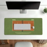 Pelės kilimėlis „LIT Mousepad” The French Open - Image 3