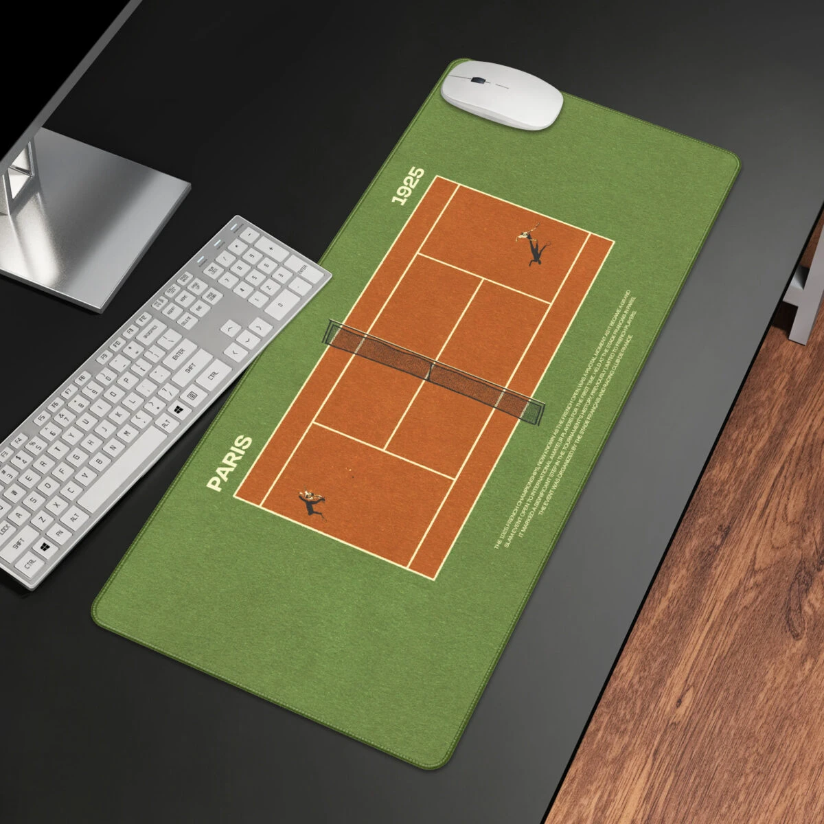 Pelės kilimėlis „LIT Mousepad” The French Open - Image 4