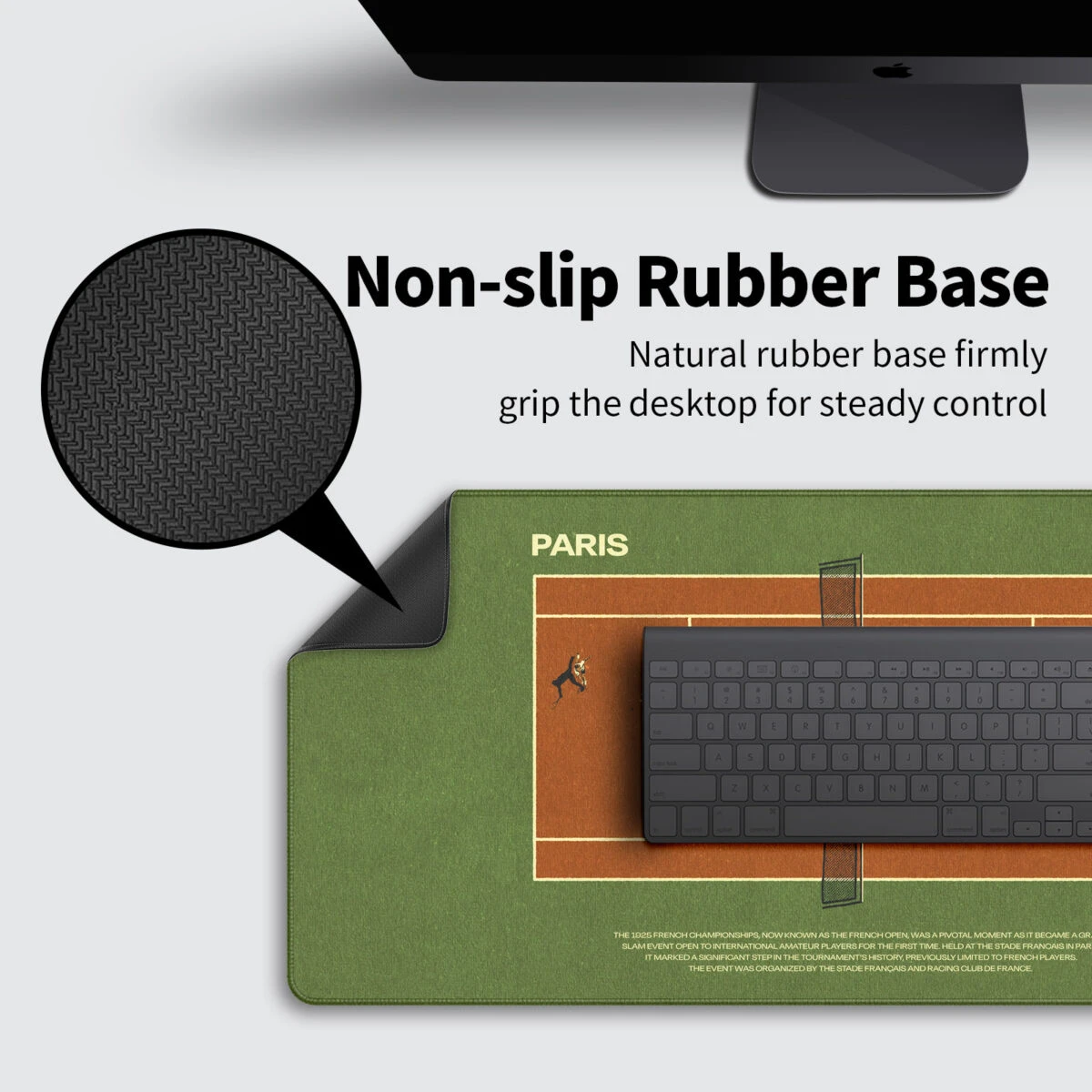Pelės kilimėlis „LIT Mousepad” The French Open - Image 6