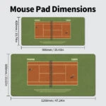 Pelės kilimėlis „LIT Mousepad” The French Open - Image 7